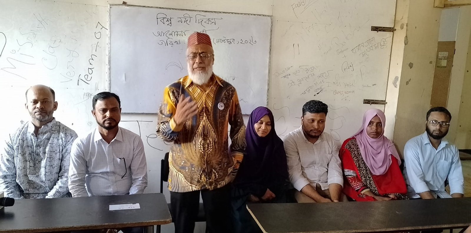পরিবেশের ভারসাম্য রক্ষা করতে নদীকে বাচাতে হবে-আতাউর রহমান পীর