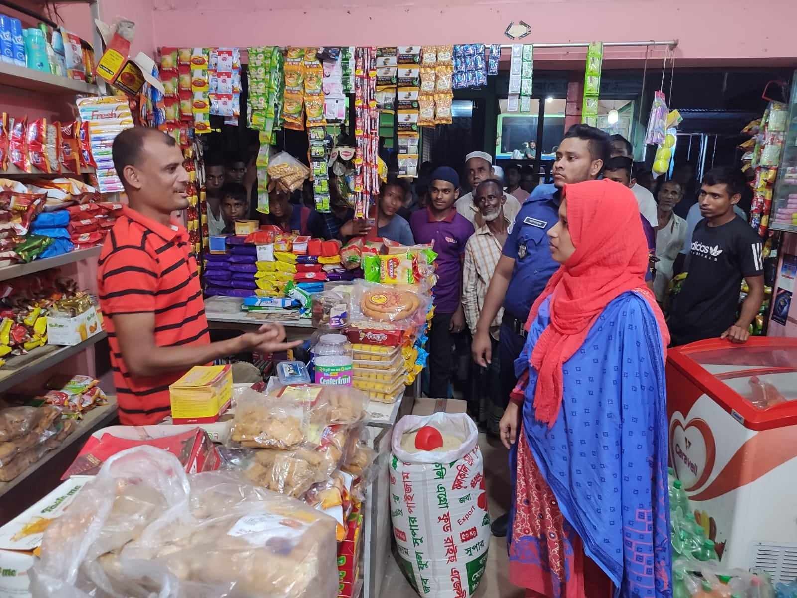 বালাগঞ্জে বেশী দামে দ্রব্যমূল্য বিক্রি করায় ২ জনে জরিমানা