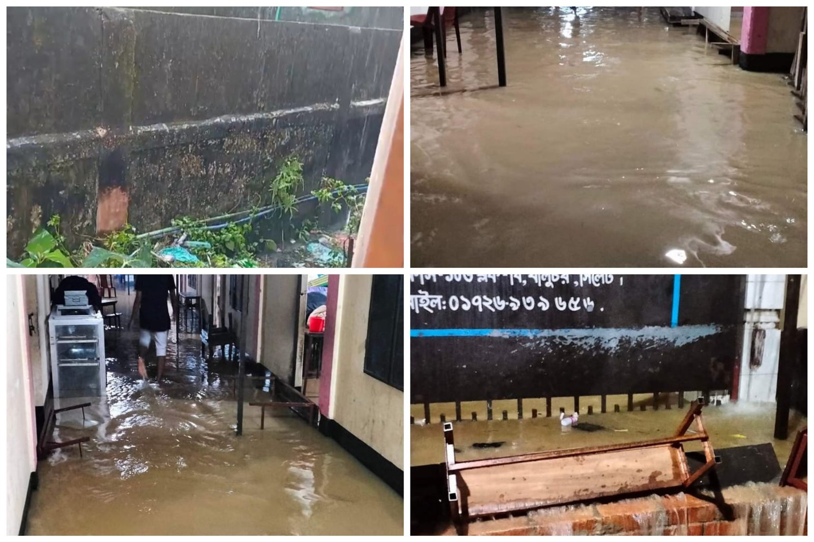 সিলেটে ২৪ ঘন্টায় ৩৫৭.৮ মিলিমিটার বৃষ্টিপাত রেকর্ড-ভোগান্তি