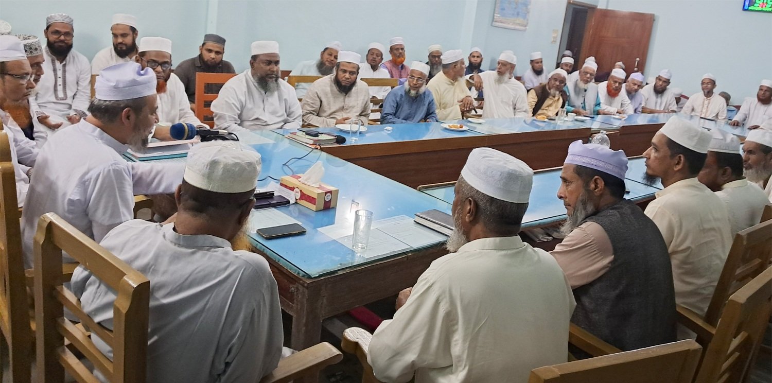 ফিলিস্তিন ইস্যুতে ইসরায়েলের বিরুদ্ধে মুসলিমবিশ্বকে ঐক্যবদ্ধ হতে হবে-মাওলানা হুছামুদ্দীন চৌধুরী ফুলতলী