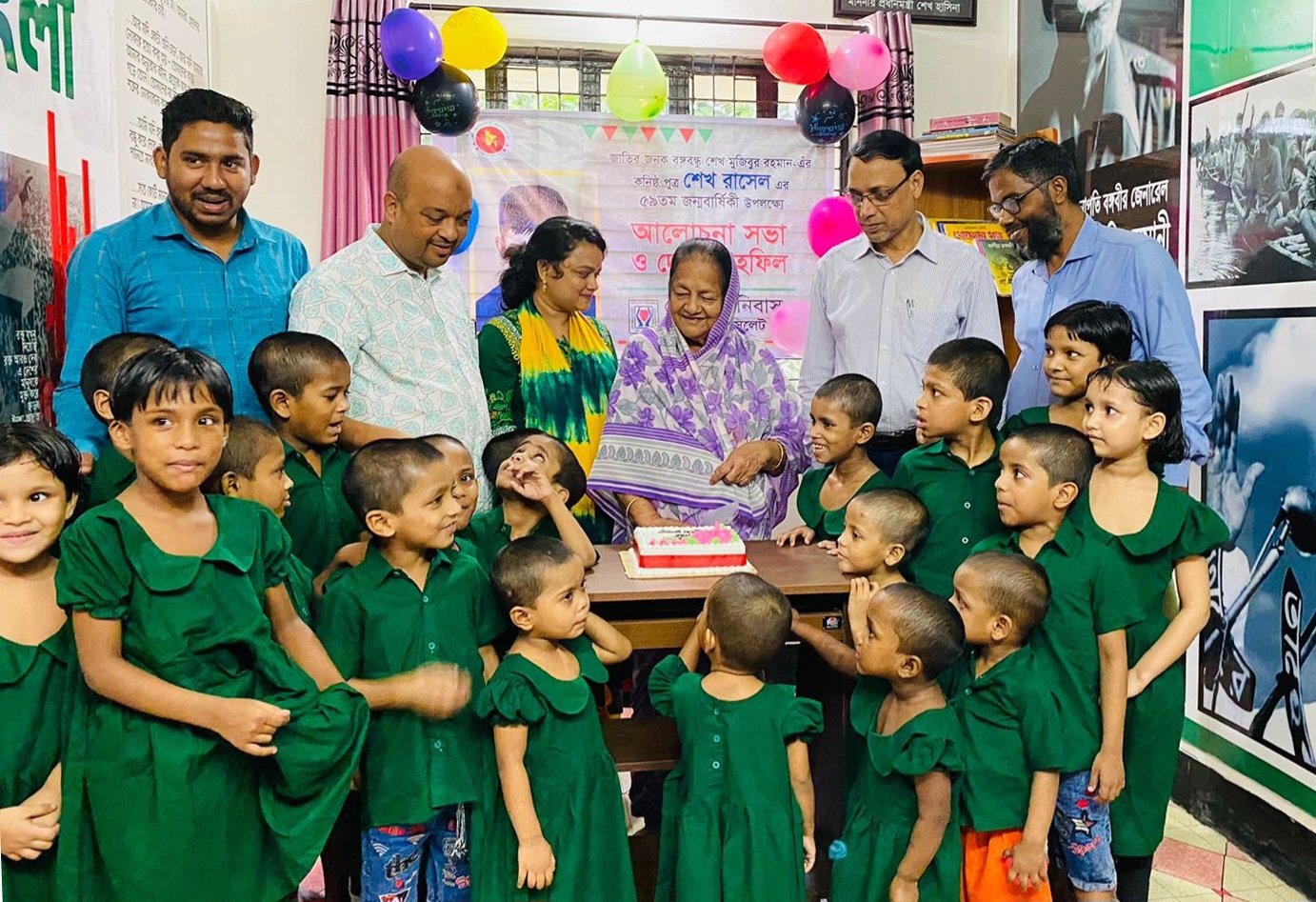 শিশু-কিশোরদের মুখে হাসি ফোটাতে প্রতিপ্রæতিবদ্ধ সৈয়দা জেবুন্নেছা হক