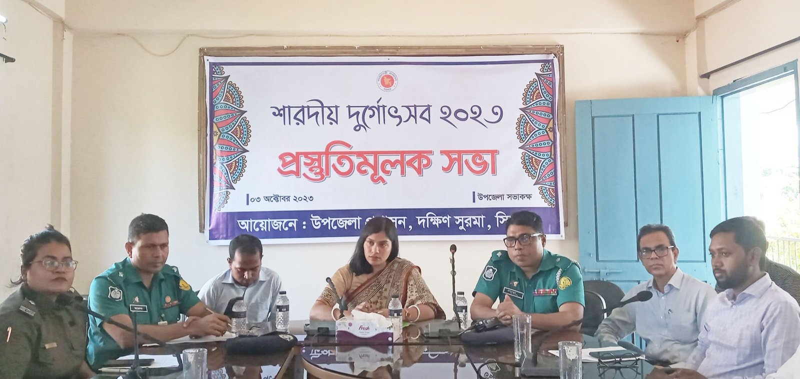 দূর্গোৎসব নির্বিঘ্নে পালনে সরকার অত্যন্ত আন্তরিক : ইউএনও দক্ষিণ সুরমা