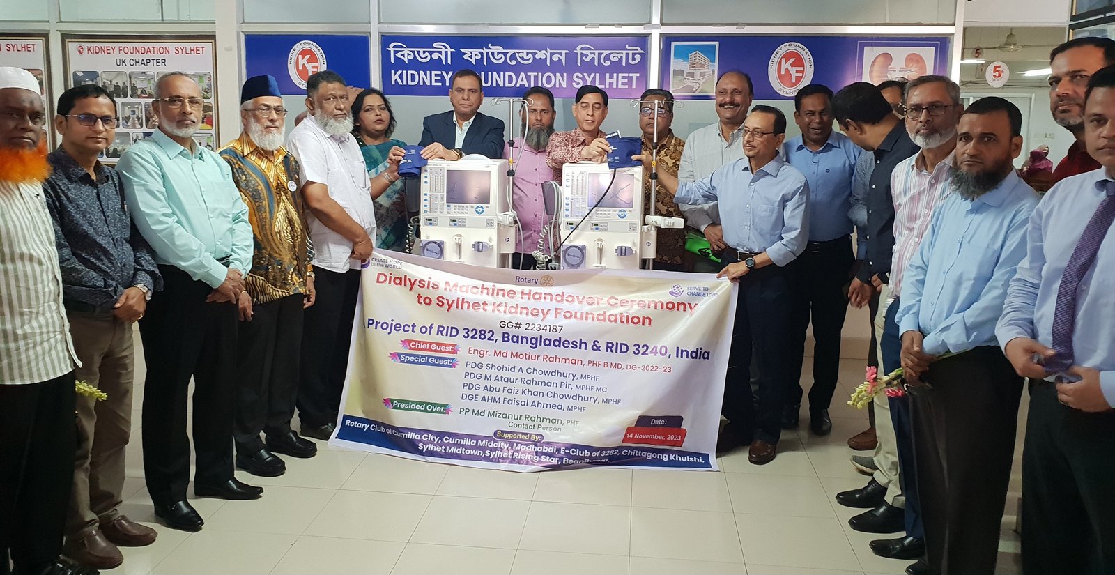 যারা স্বাস্থ্য সেবা থেকে বঞ্চিত তাদেরকে সেবা দেওয়া আমাদের কতর্ব্য-গভর্ণর মোঃ মতিউর রহমান