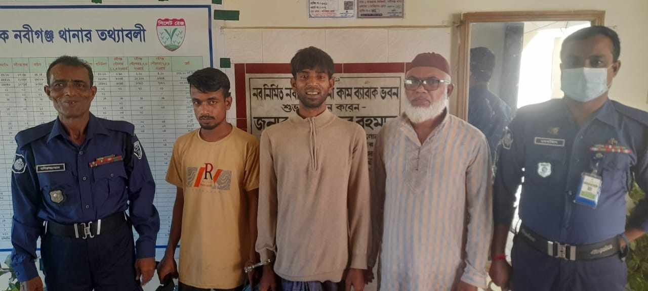 নবীগঞ্জে পৃথক অভিযানে ৯২পিস ইয়াবা ট্যাবলেট উদ্ধারসহ গ্রেফতার ৩
