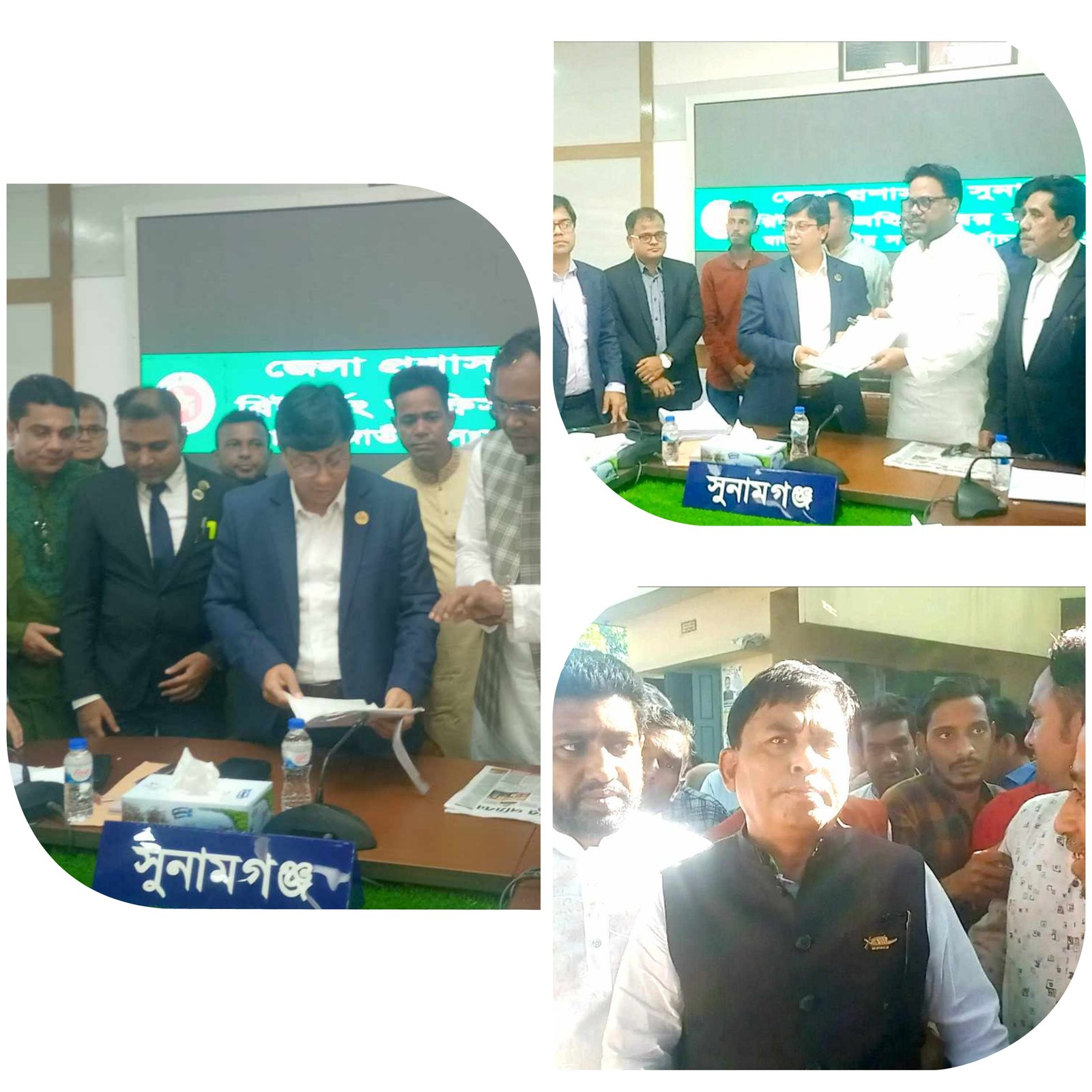 সুনামগঞ্জ ৫টি সংসদীয় আসনে আওয়ামীলীগ,জাতীয়পার্টি, স্বতন্ত্রসহ বিভিন্নদলের মনোনয়নপত্র দাখিল