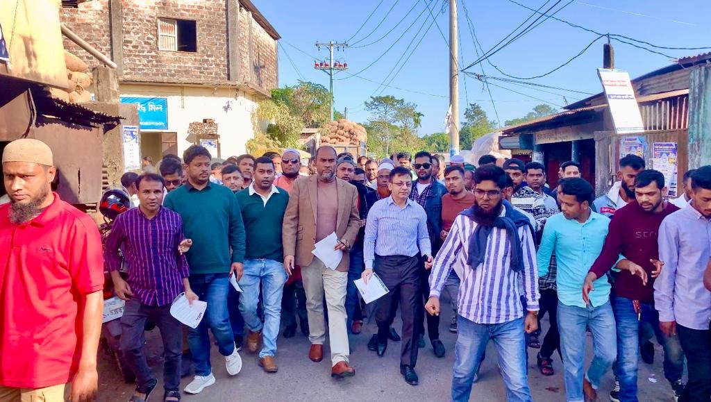 জনগন এই প্রহসনের ডামী নির্বাচন বর্জন করেছে :খন্দকার মুক্তাদির
