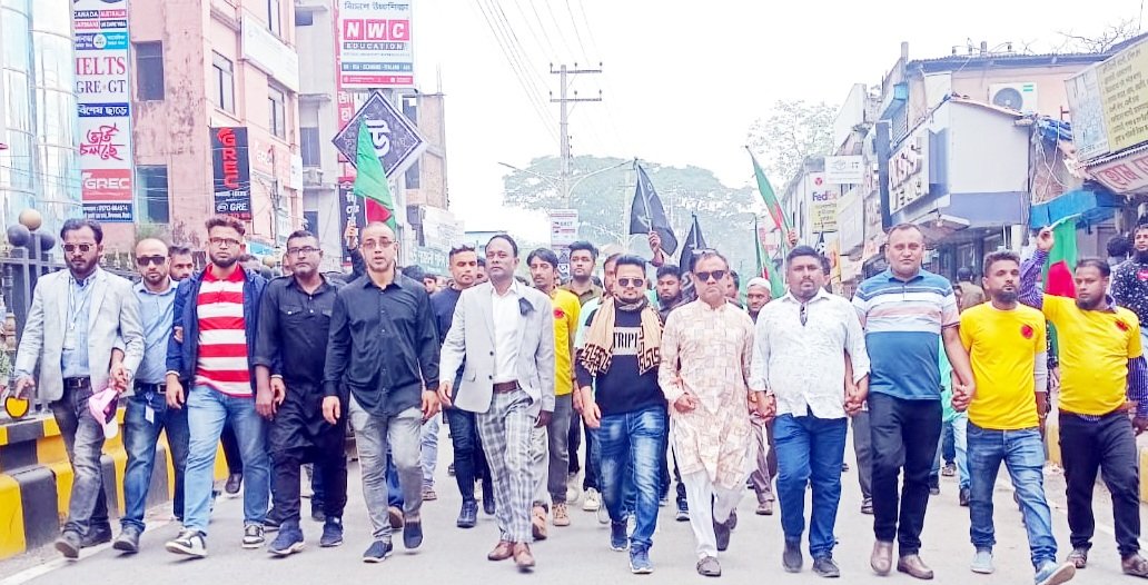 একুশে ফেব্রু“য়ারি শহিদরা জাতিকে মহৎ ও দুর্লভ উত্তরাধিকার দিয়ে গেছেন-অ্যাডভোকেট সামসুজ্জামান জামান
