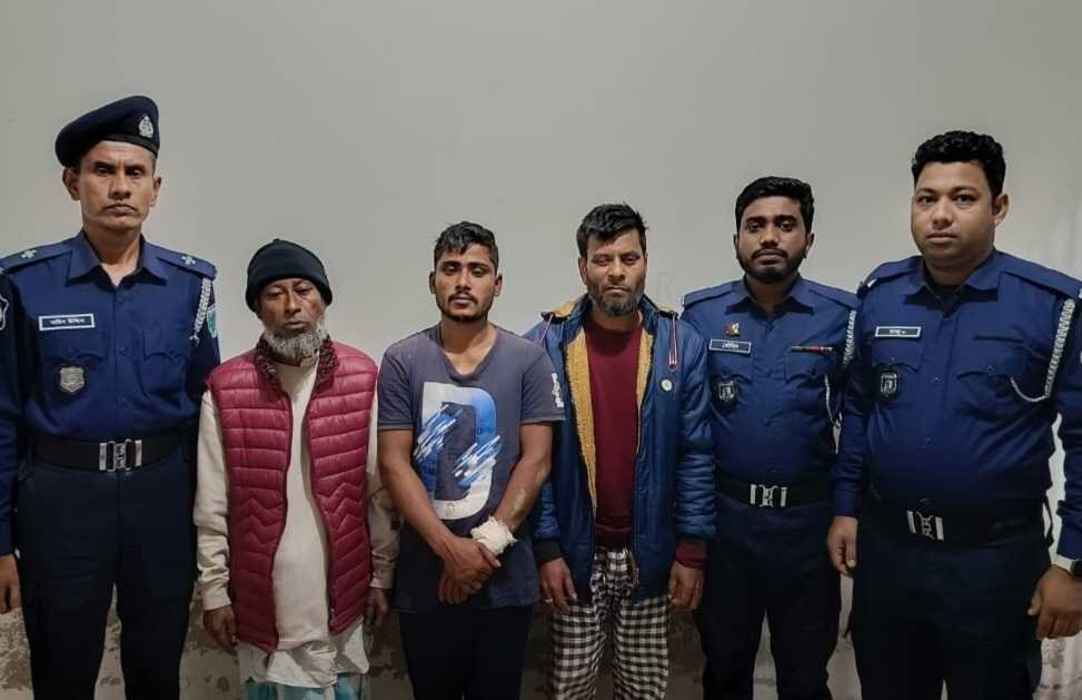 ওসমানীনগরে যুবক হত্যাকান্ডের ঘটনায় আটক-৩