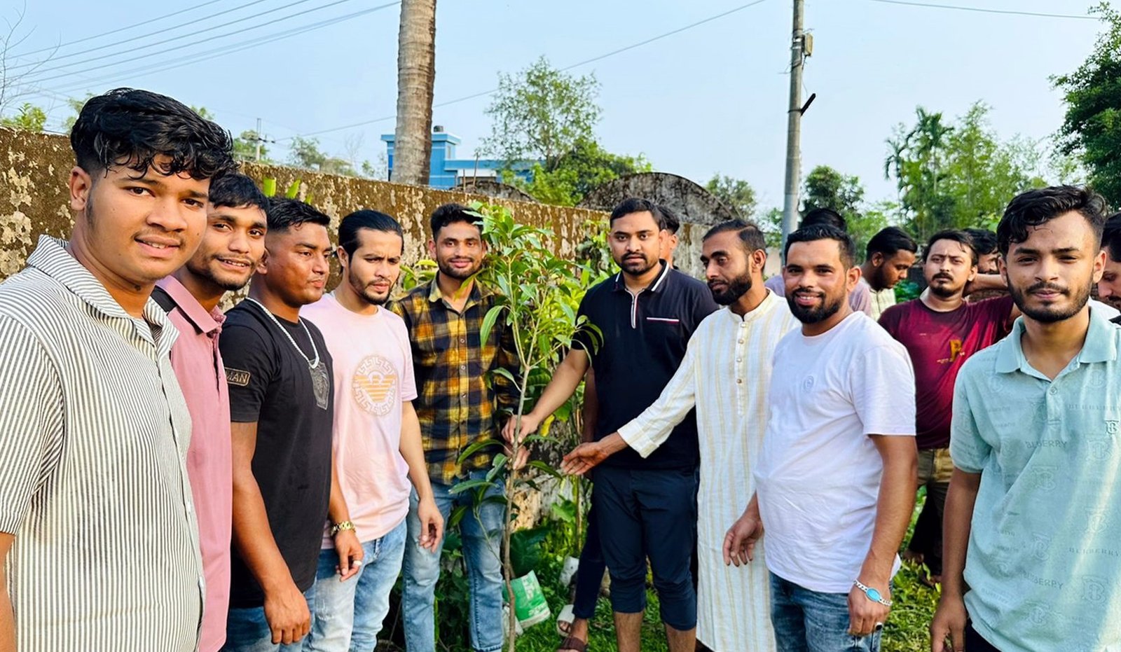 সিলেট জেলা ছাত্রলীগ ও সদর উপজেলা ছাত্রলীগের বৃক্ষরোপণ কর্মসূচী পালন