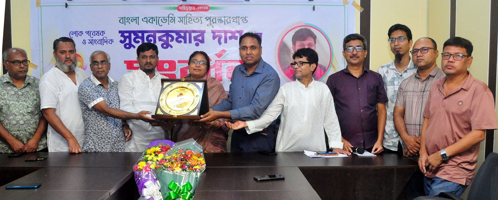 সুমন কুমার দাশের অর্জন সিলেটের সাংবাদিকদের সম্মানিত করেছে-সিলেট জেলা প্রেসক্লাবের নেতারা