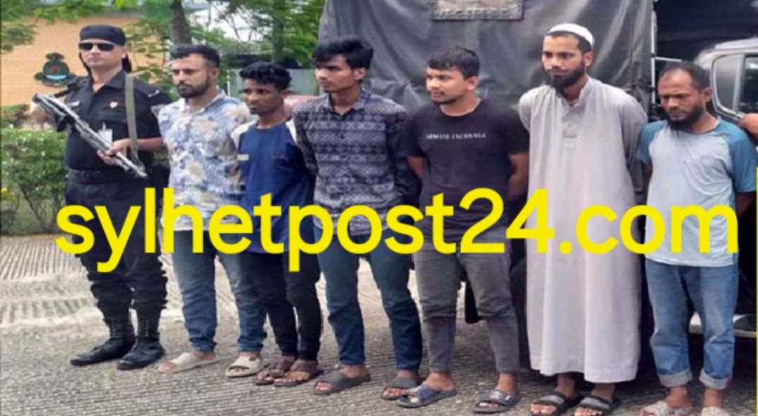 করিম উল্লাহ মার্কেট থেকে বিপুল পরিমাণ মোবাইলসহ ৬ জন গ্রেফতার