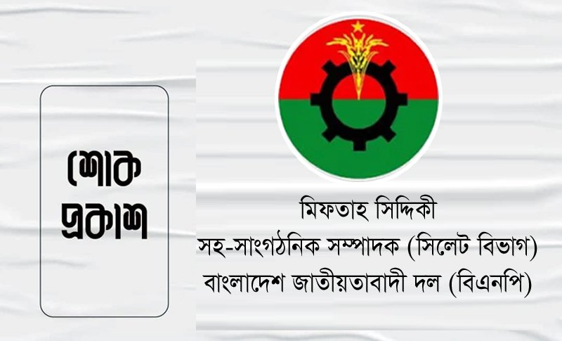 ড এনামুল হক চৌধুরী’র মাতার মৃত্যুতে মিফতাহ সিদ্দিকীর শোক