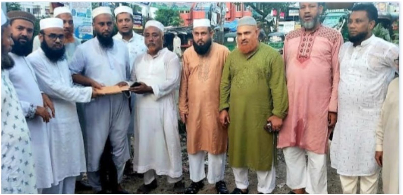 ফেনী ও কুমিল্লার বন্যায় ক্ষতিগ্রস্থদের জন্য সিলেট মহানগর খেলাফত মজলিসের নগদ অর্থ সহায়তা