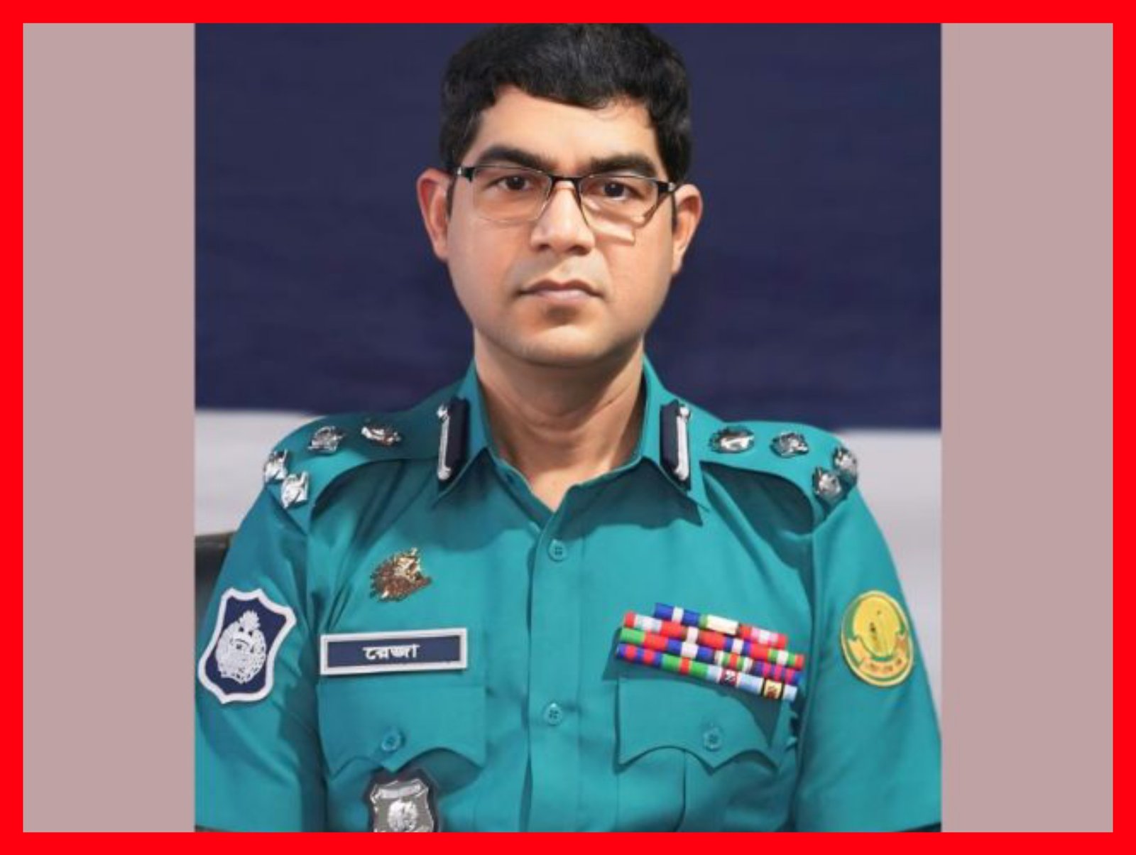 দায়িত্ব বুঝে নিয়েছেন সিলেট মেট্রোপলিটন পুলিশের নতুন কমিশনার