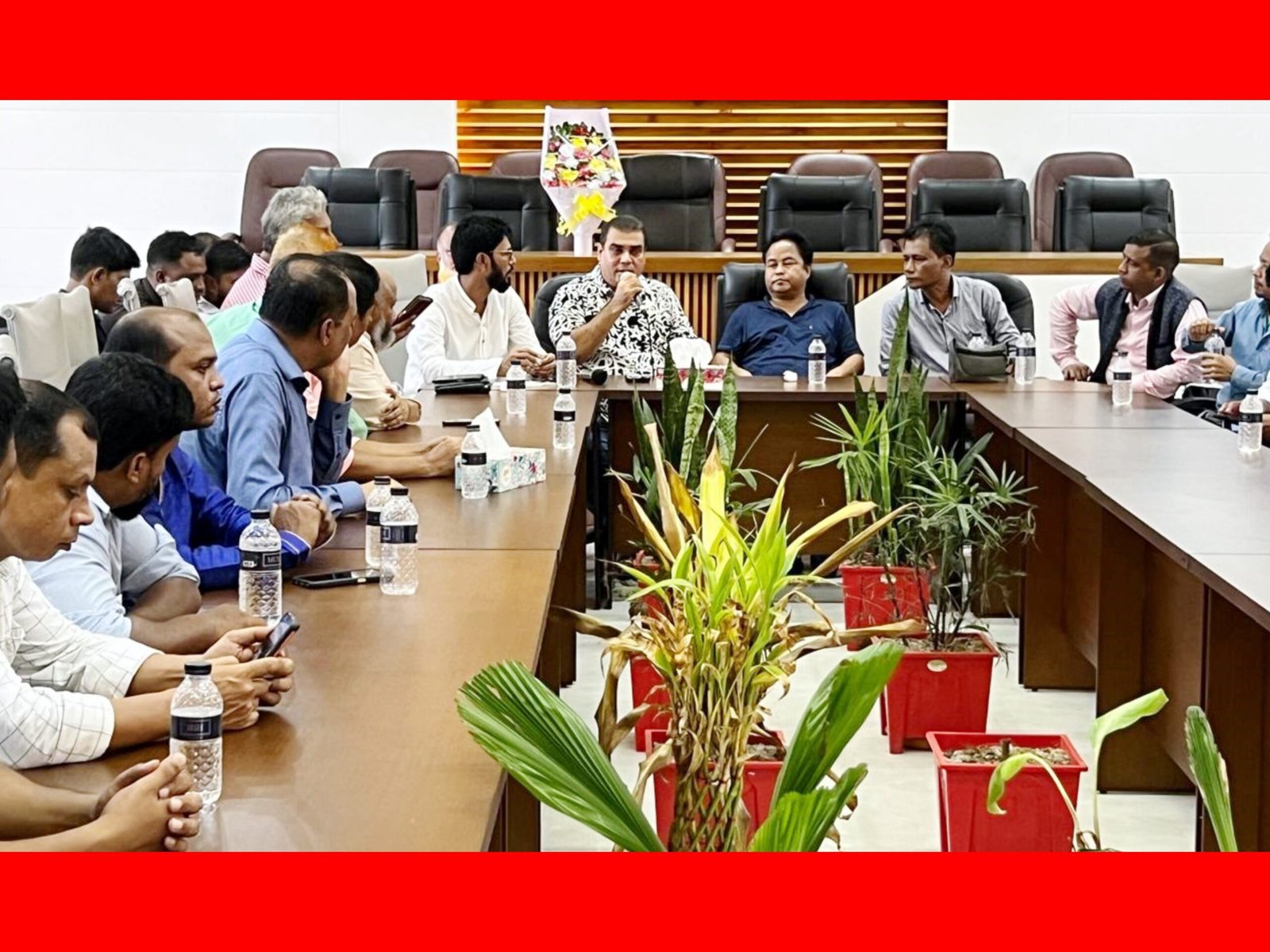 তামাবিল পাথর আমদানীকারক গ্রুপের মতবিনিময় সভা