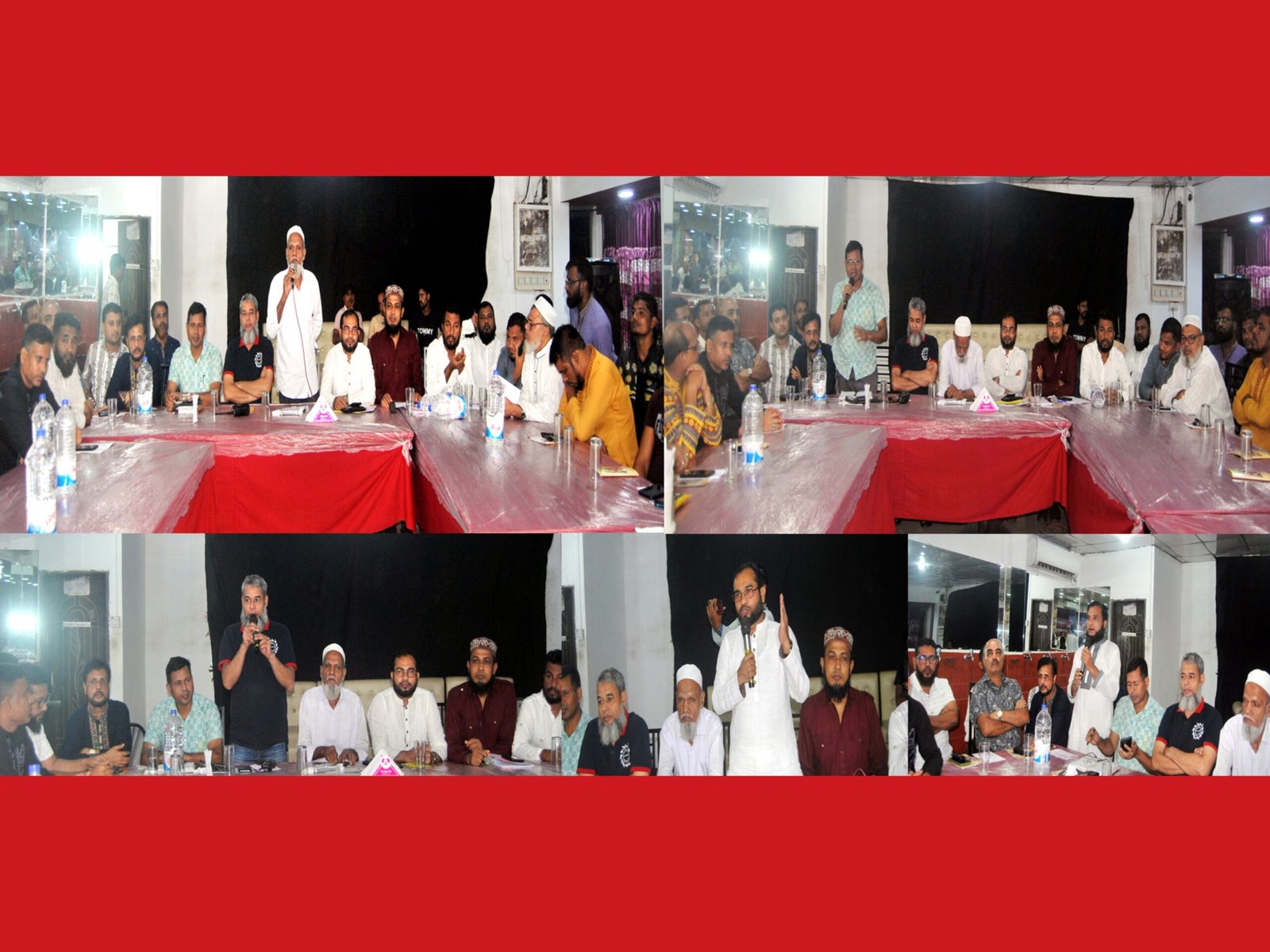 শারদীয়া দুর্গা পূজা উপলক্ষে মদিনা মার্কেটে আইন-শৃঙ্খলা সমন্বয় কমিটির মতবিনিময় সভা অনুষ্ঠিত