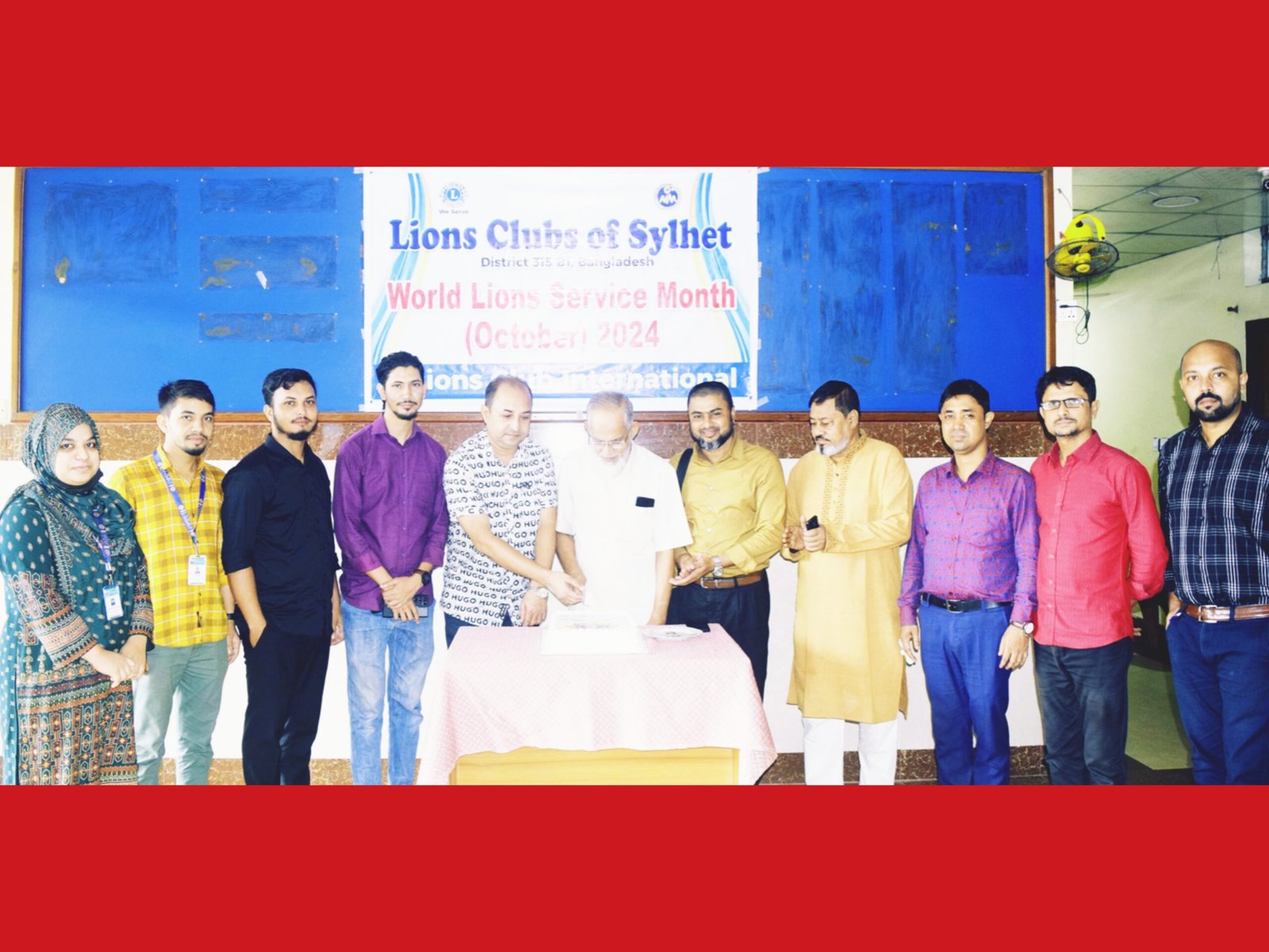 সারা বছর লায়ন্সরা সেবামূলক কর্মকান্ডে নিয়োজিত থাকেন-লায়ন ডা. আজিজু রহমান
