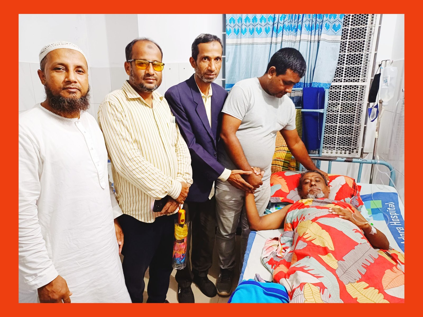 সাংবাদিক বাবর’কে দেখতে হাসপাতালে সিলেট বিভাগীয় অনলাইন প্রেসক্লাবের নেতৃবৃন্দ