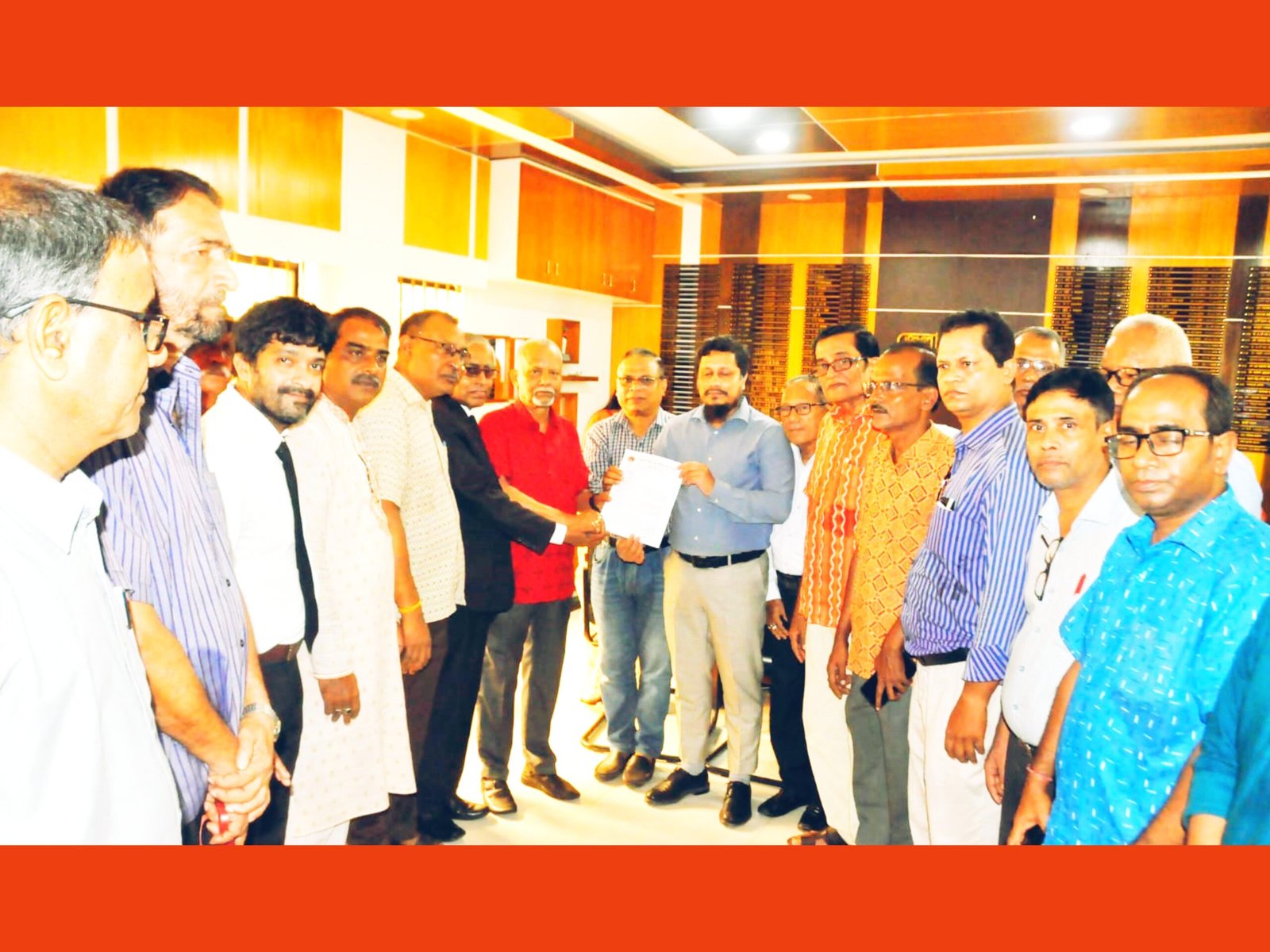 প্রধান উপদেষ্টা বরাবরে বাংলাদেশ হিন্দু বৌদ্ধ খ্রীস্টান ঐক্য পরিষদ সিলেট মহানগর শাখার স্মারকলিপি