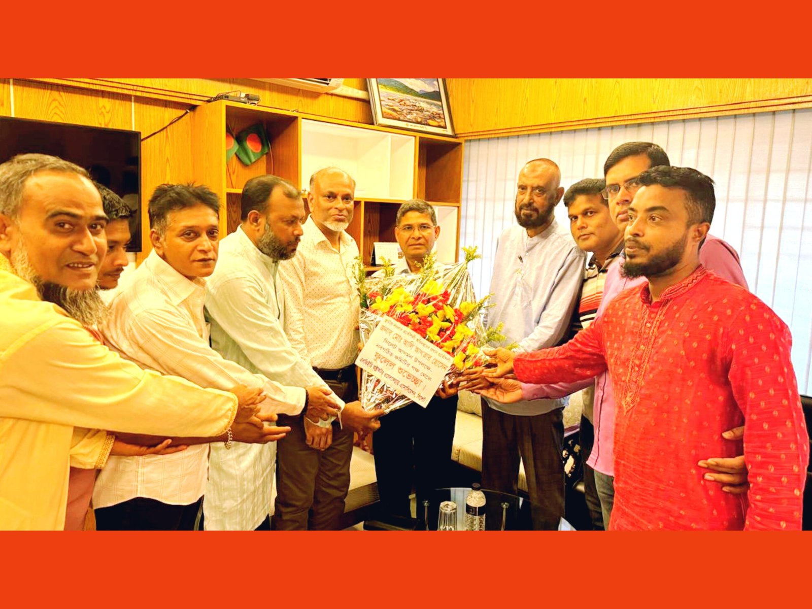 স্থানীয় সরকার প্রকৌশলী অধিদপ্তরের প্রধান প্রকৌশলীর সাথে কন্ট্রাকটর এসোসিয়েশন এর মতবিনিময়