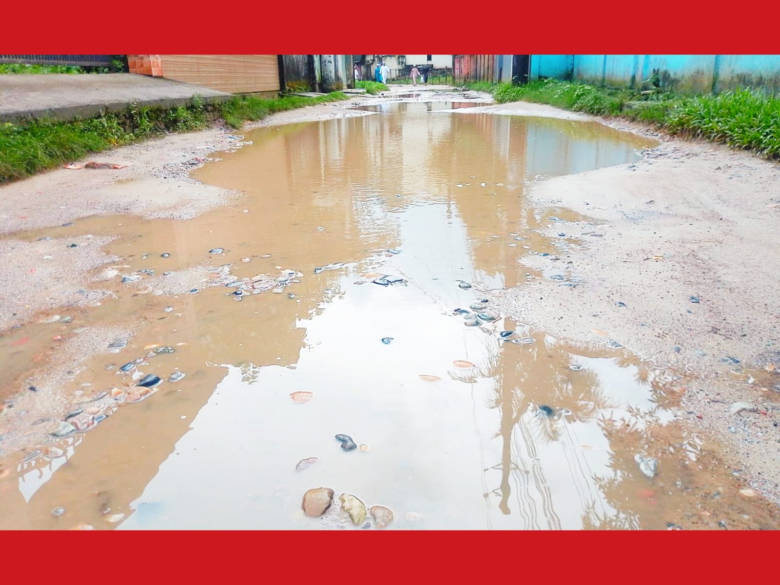 সিলেট নগরীর ৩৫ নংওয়ার্ড মোহাম্মদপুর, সৈয়দপুর, জাহানপুর,রাস্তার বেহাল দশা