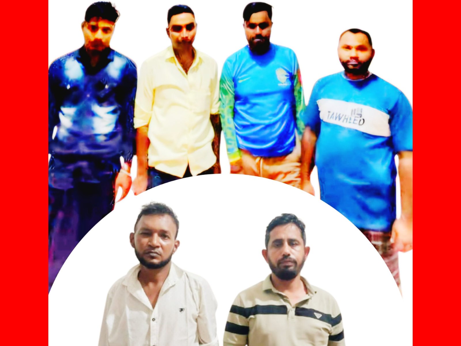 ওসমানীনগরে চিনি ভর্তি ট্রাক ছিনতাই চেষ্ঠাকালে ৬ জনকে আটক করেছে থানা পুলিশ