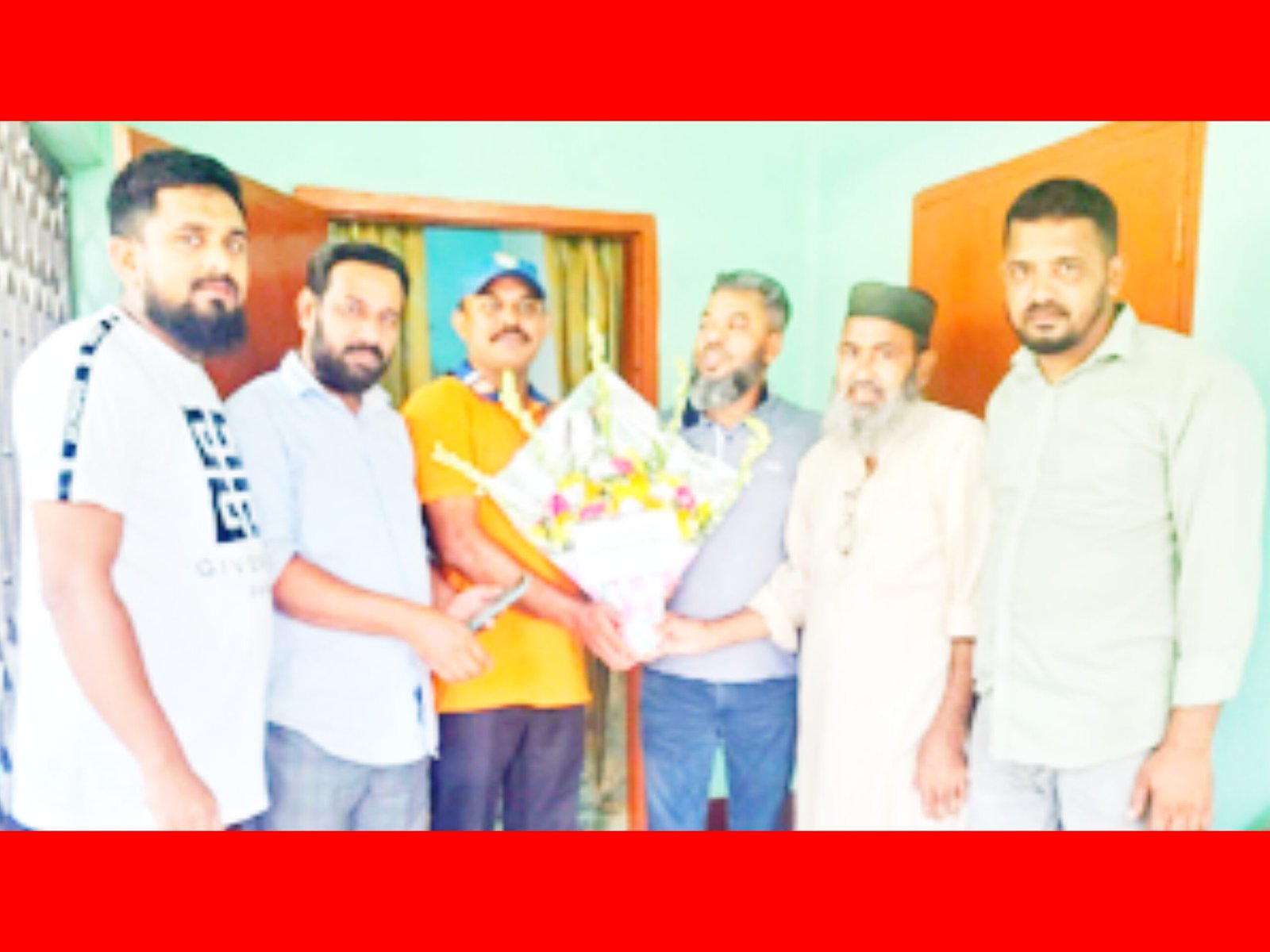 সাবেক চেয়ারম্যান এমদাদ হোসেন টিপুকে টিলাগড় বিএনপির নেতৃবৃন্দের শুভেচ্ছা