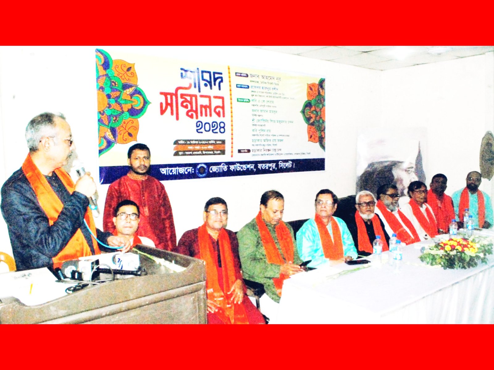 জ্যোতি ফাউন্ডেশনের ‘শারদ সম্মিলন’ উৎসব মানুষকে উদার করে: আহমেদ নূর