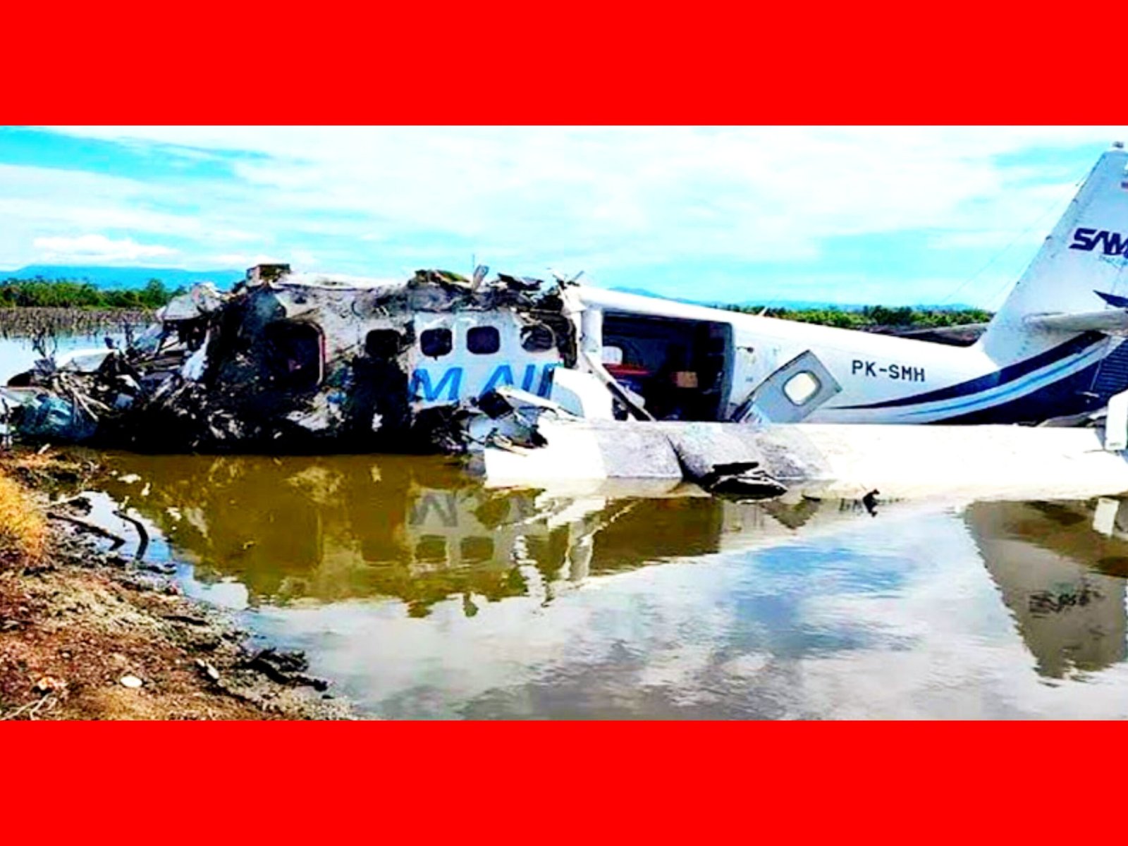 বিমান বিধ্বস্ত হয়ে ইন্দোনেশিয়ায় নিহত ৪