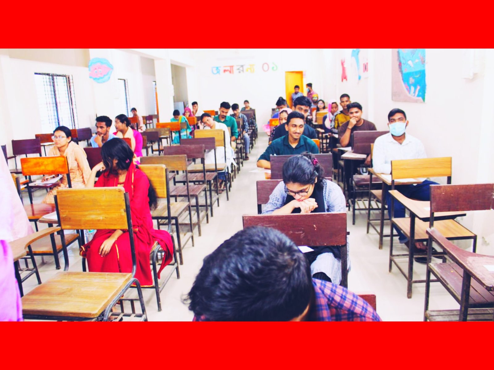 হবিগঞ্জ কৃষি বিশ্ববিদ্যালয় কেন্দ্রে সুষ্ঠুভাবে কৃষি গুচ্ছ ভর্তি পরীক্ষা অনুষ্ঠিত