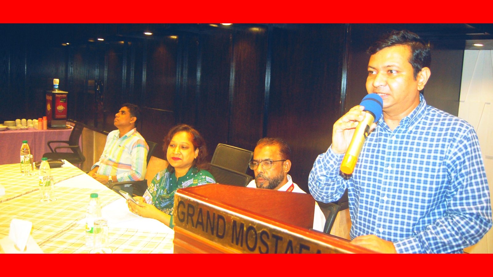 বাংলাদেশ রেড ক্রিসেন্ট সোসাইটি সিলেট ইউনিটের পিপিপি প্রকল্প অবহিতকরণ সভা অনুষ্ঠিত