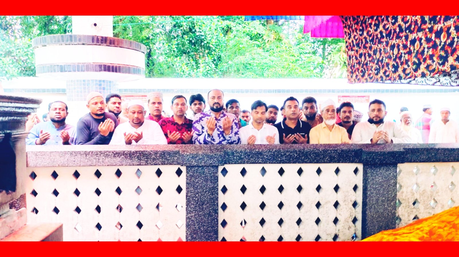 শাহজালাল (রহঃ) এর মাজার জিয়ারতের মাধ্যমে সাংগঠনিক কার্যক্রম শুরু করেছে জিয়া মঞ্চ