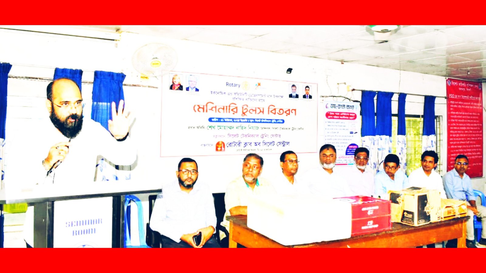 অসহায় মানুষের জীবনমান উন্নয়নে কাজ করছেন রোটারিয়ানরা-নাহিদ নিয়াজ