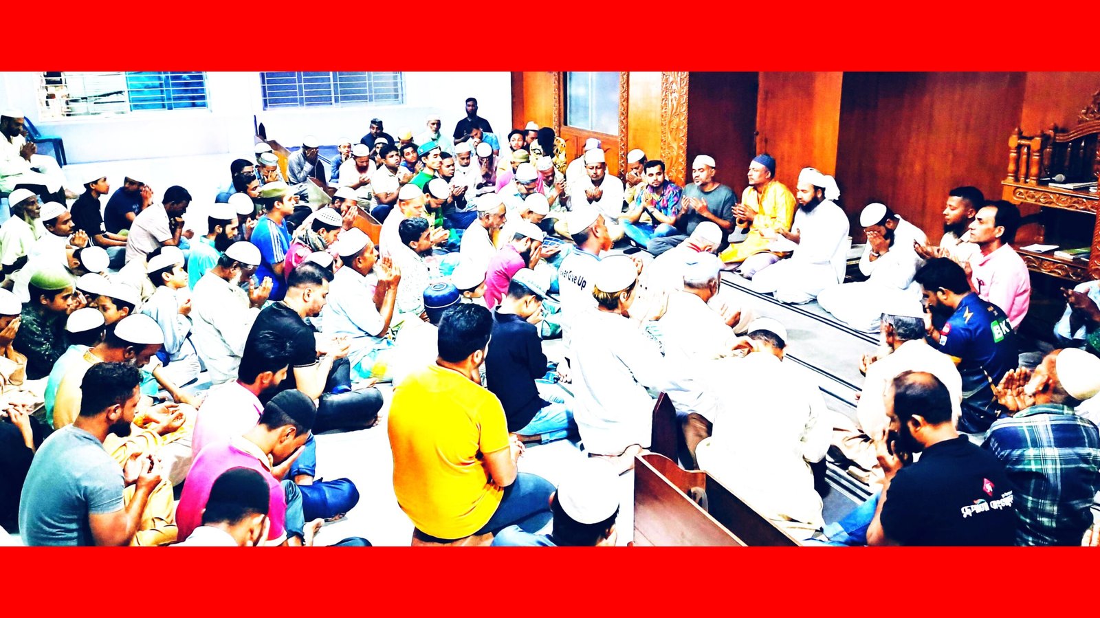 অ্যাডভোকেট জামানের মাতার মৃত্যুবার্ষিকীতে দোয়া ও মিলাদ মাহফিল