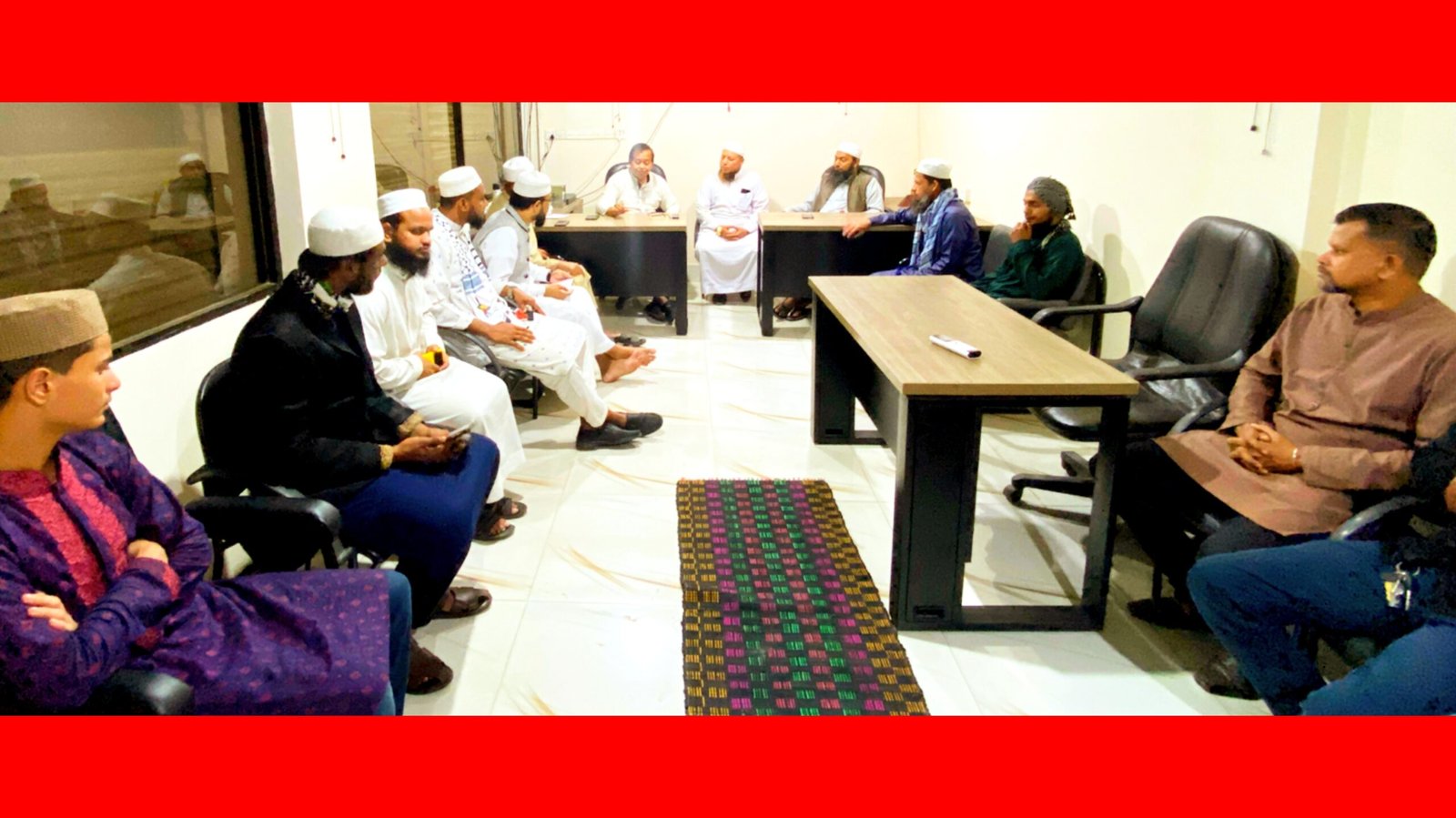 সিলেট ওয়ায়েজীম পরিষদের সাথে ইমদাদ চৌধুরীর মতবিনিময়