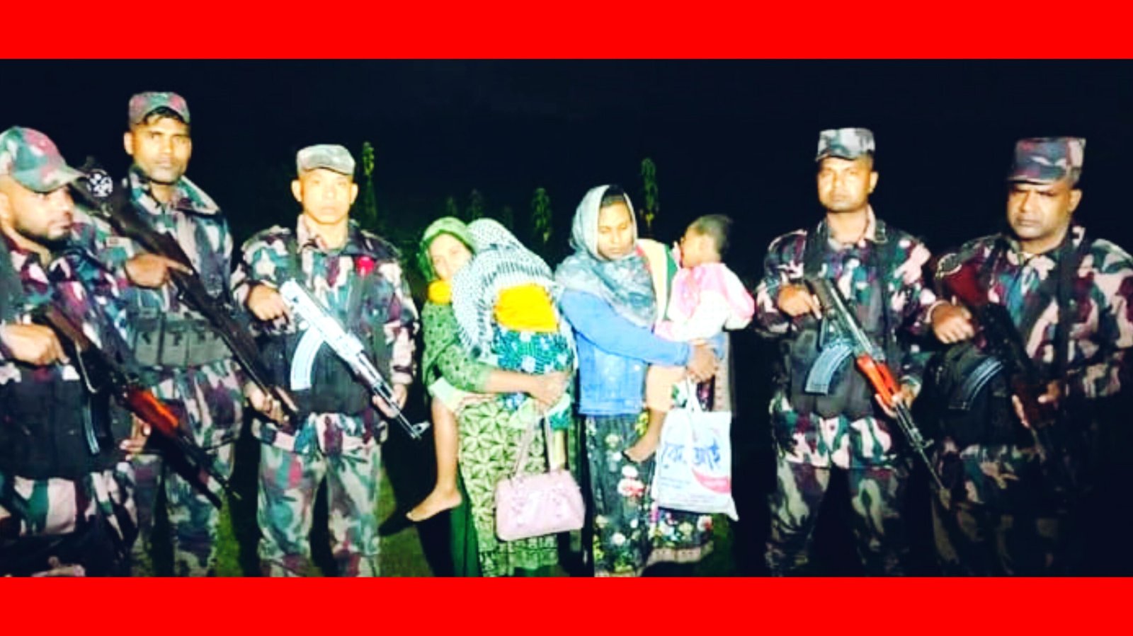 জামিন পেয়ে ফের ভারতে অনুপ্রবেশের চেষ্টা, কুলাউড়ায় শিশুসহ দুই নারী আটক