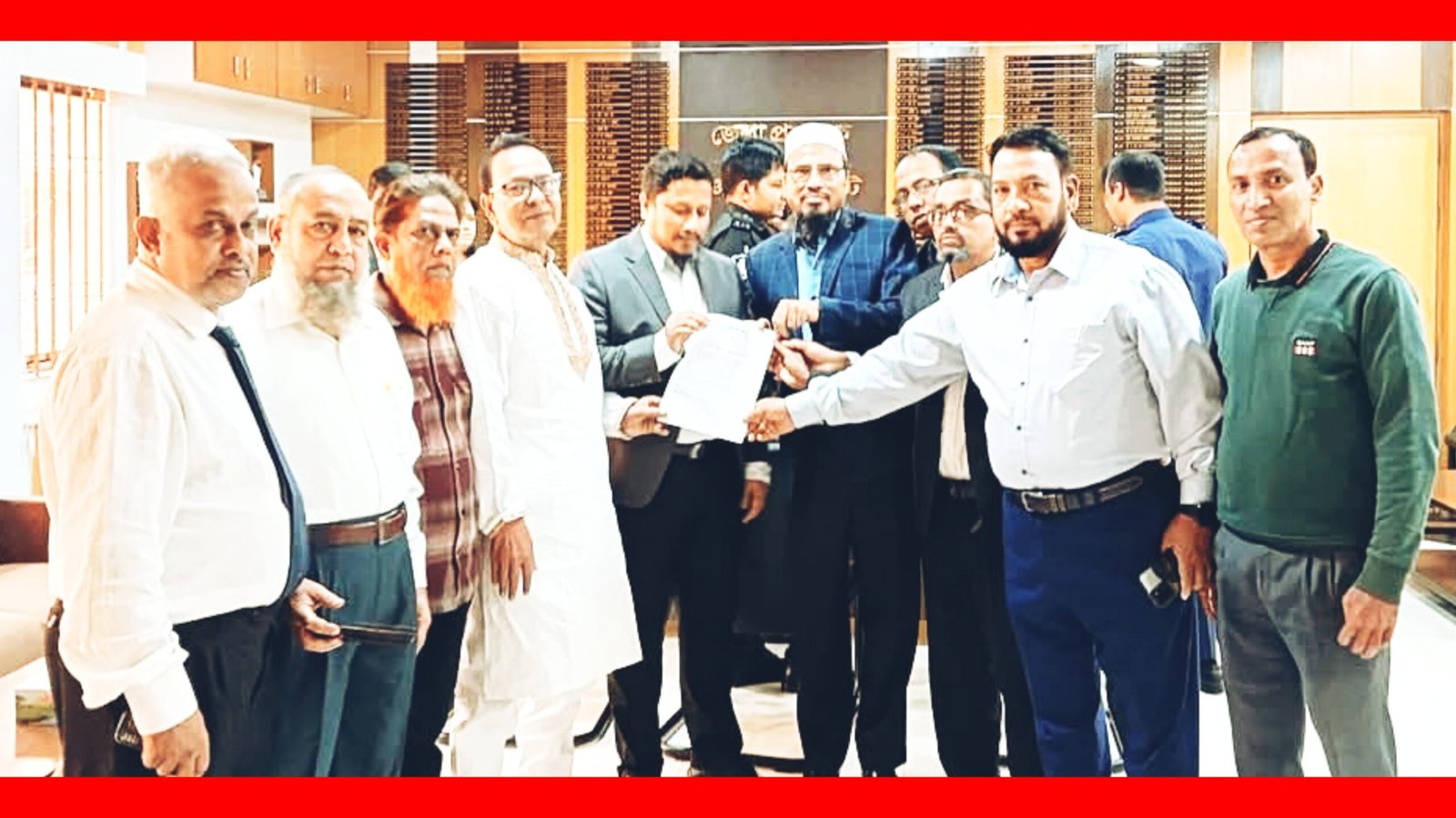 গ্যাস সংযোগের দাবিতে জ্বালানি উপদেষ্টা বরাবরে জৈন্তিয়া কেন্দ্রীয় পরিষদের স্মারকলিপি