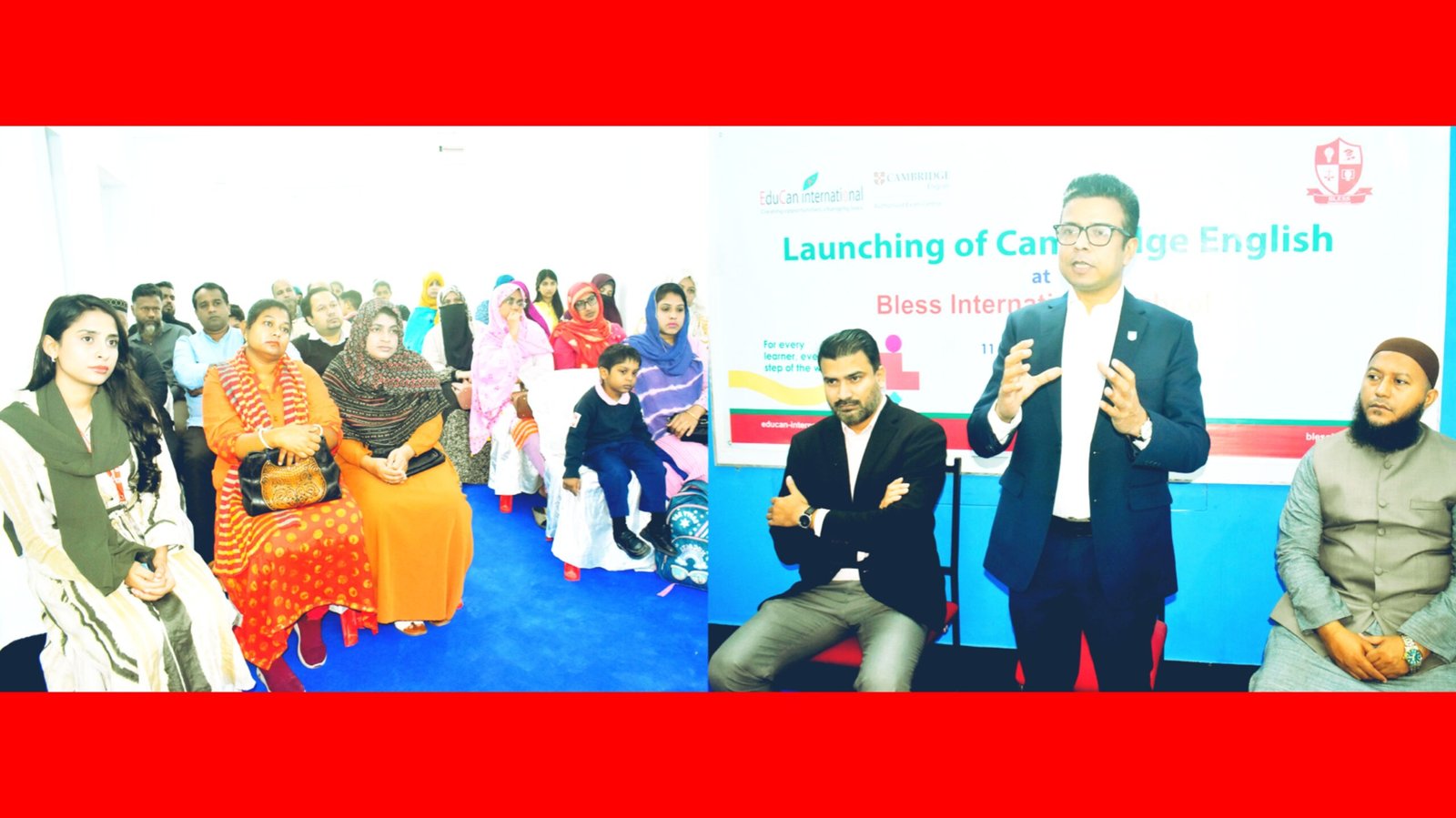 ব্লেস ইন্টারন্যাশনাল স্কুলে ক্যামব্রিজ ইংলিশ এসেসম্যান্ট প্রোগ্রামের উদ্বোধন