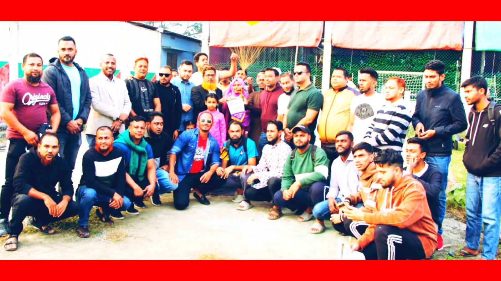 বরইকান্দি ও ২৮ নং ওয়ার্ড ফুটসুাল টুর্নামেন্টের উদ্বোধন