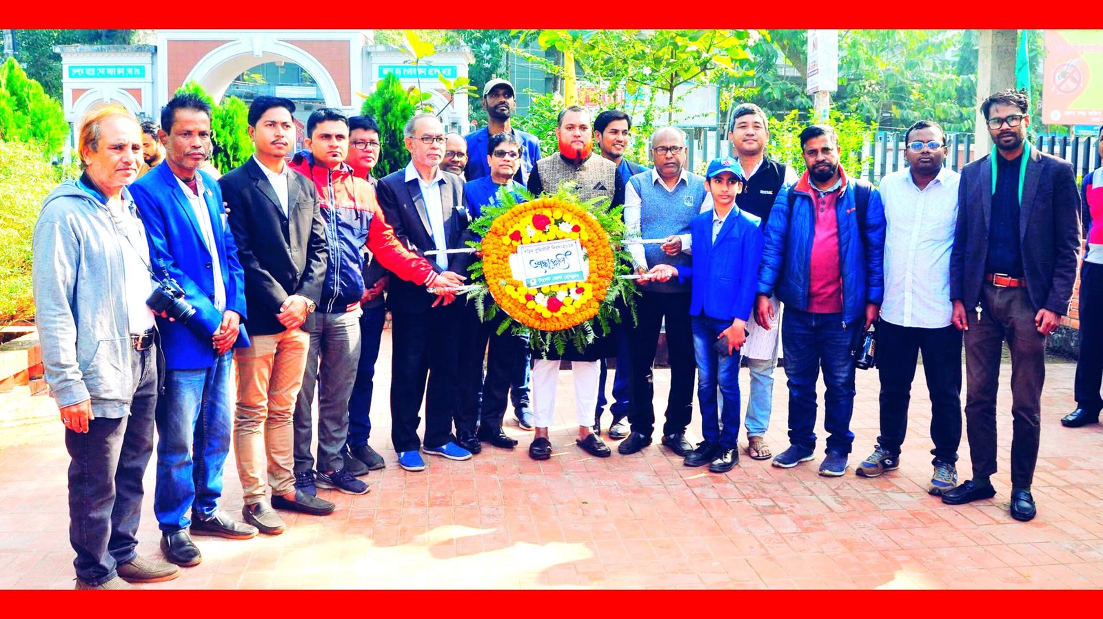 শহীদ বুদ্ধিজীবী দিবসে সিলেট জেলা প্রেসক্লাবের শ্রদ্ধাঞ্জলি