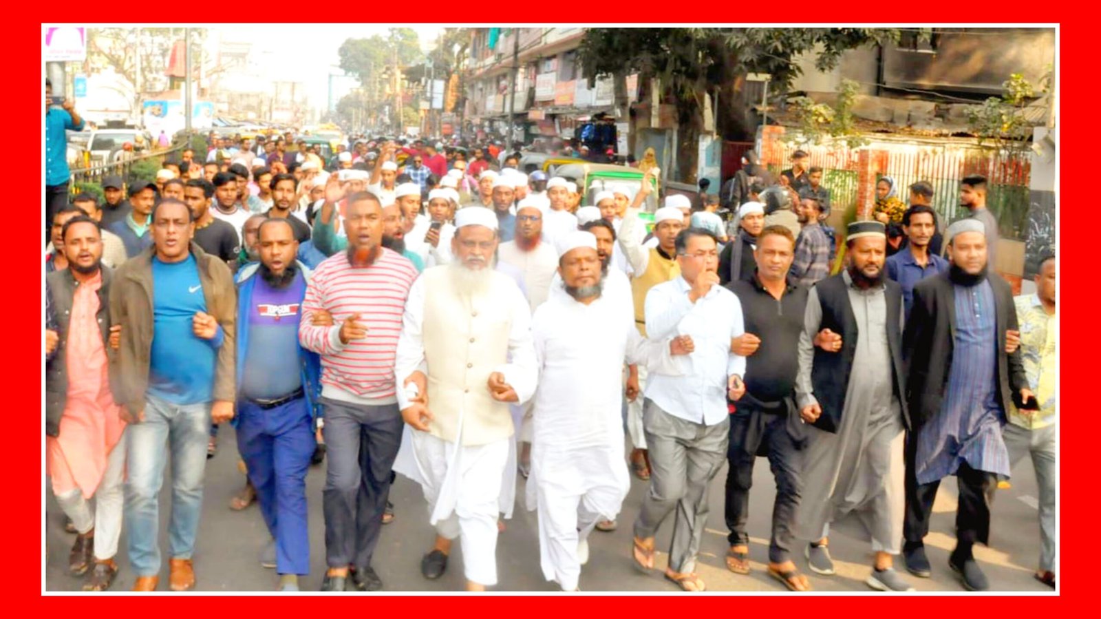 সিলেট জেলা প্রশাসক কার্যালয়ের সামন থেকে শেখ মুজিবের ম্যুরাল অপসারণে ৩ দিনের আল্টিমেটাম