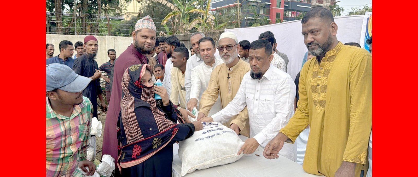 অরফান ইন অ্যাকশন’ এর উদ্যোগে ৭ নম্বর ওয়ার্ড জালালাবাদে ২২৫ পরিবারকে খাদ্য সামগ্রী বিতরণ
