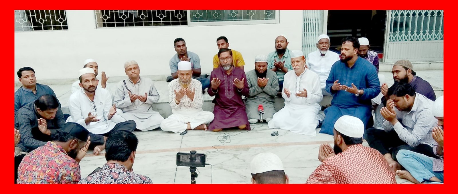 বিএনপি নেতা আব্দুল গফফারের সুস্থ্যতা কামনায় সিলেট স্বেচ্ছাসেবক দলের মিলাদ ও দোয়া মাহফিল