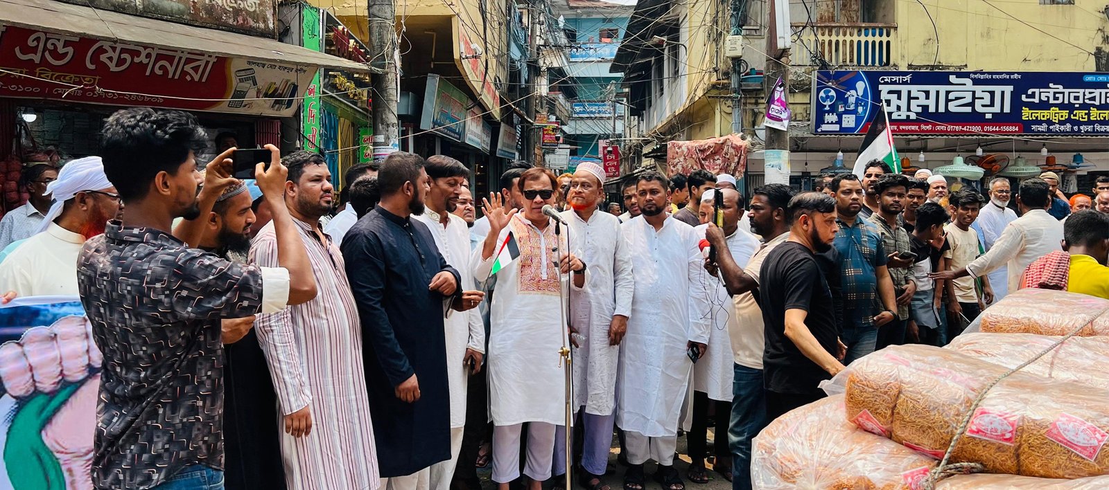 বিএনপি সবসময় ফিলিস্তিনের মজলুম জনগণের পাশে আছে : কয়েস লোদী