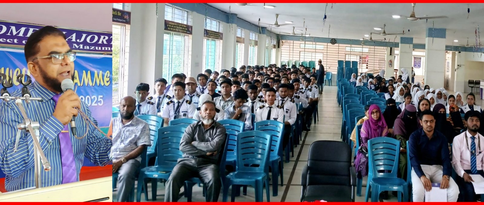 উচ্চ শিক্ষার মাধ্যমেই শিক্ষার্থীরা তাদের উজ্জ্বল ভবিষ্যৎ গড়ে তুলতে পারে-অধ্যক্ষ মো. ফয়জুল হক