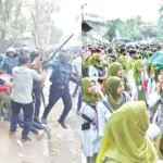 দুই আন্দোলনে অচল ঢাকা, চরম দুর্ভোগ