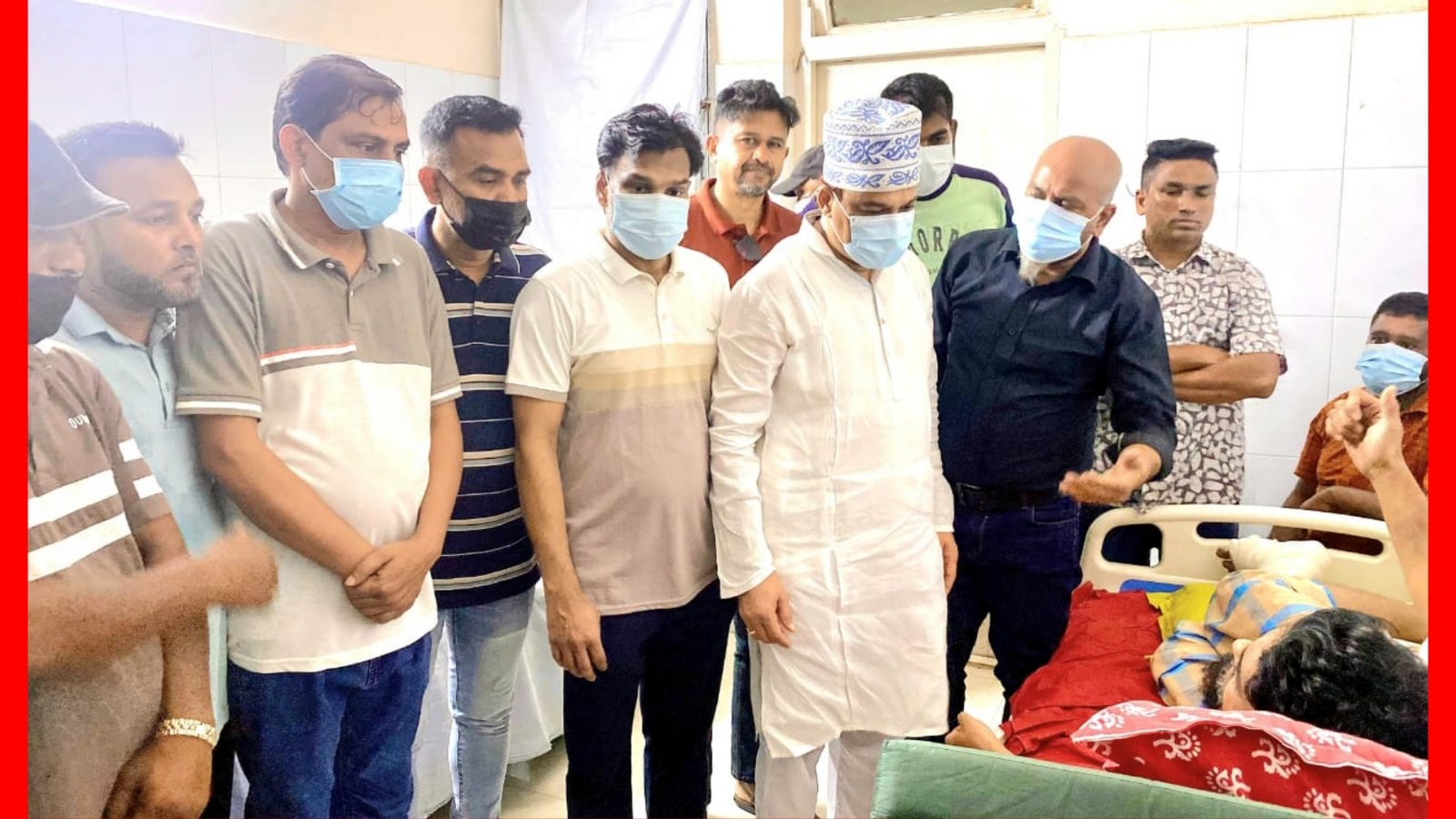 দুর্বিত্তদের হামলায় আহত বেলাল ও লখনের পাশে কয়েছ লোদী