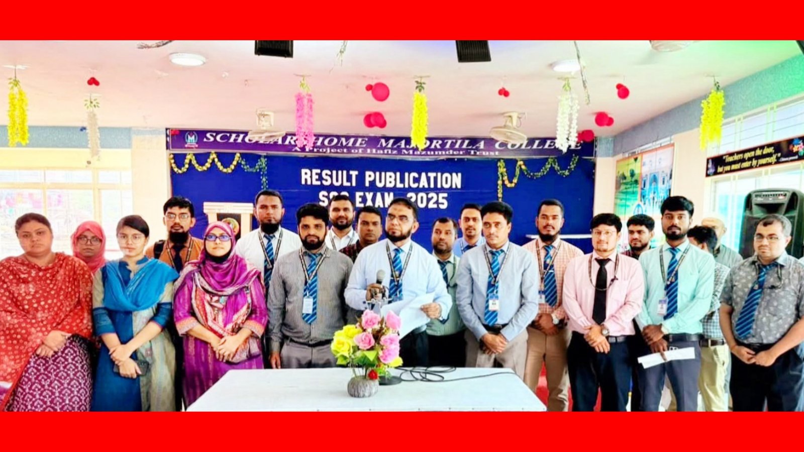 স্কলার্সহোম মেজরটিলা কলেজে এসএসসিতে ২৪টি জিপিএ-৫ সহ অনন্য ফলাফল অর্জন
