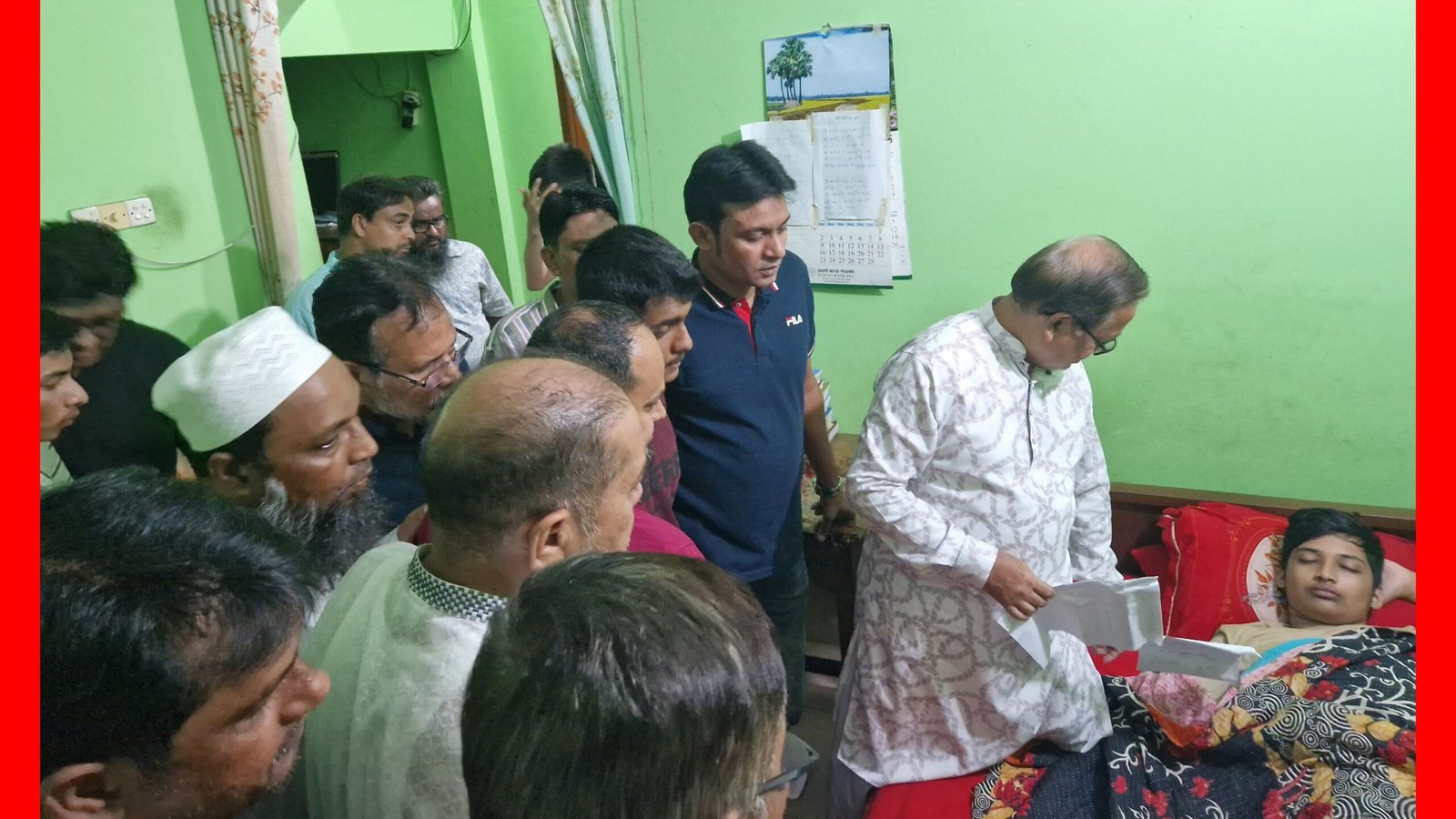 কিশোর গ্যাংয়ের নির্যাতনের শিকার শিশুর পাশে এমদাদ চৌধুরী
