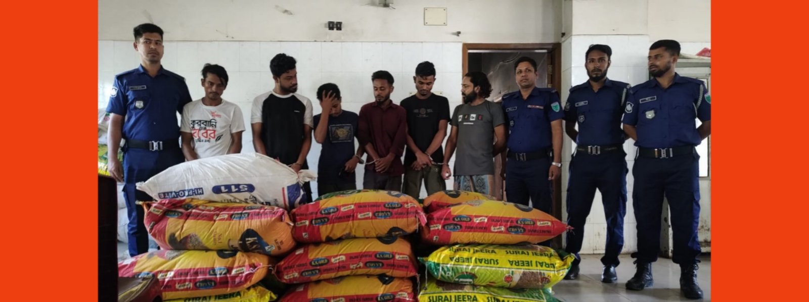 ওসমানীনগরে মহাসড়কে গাড়ি ডাকাতি ৬ ডাকাত গ্রেফতার -মালামাল উদ্ধার